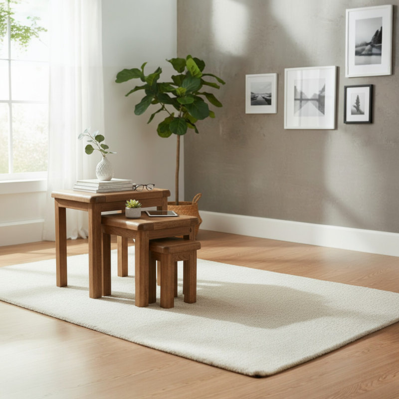 Dorchester Solid Wood Nesting Tables