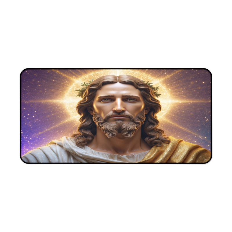 Polyester Desk Pad, 14.4x12.1