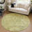 Blazura Green Washable Indoor-Outdoor Rug - LOOMLAN-1259431766