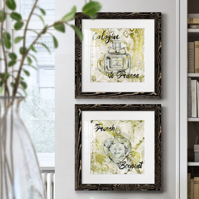 Ensemble de peinture de 2 pièces de la collection «De la France»