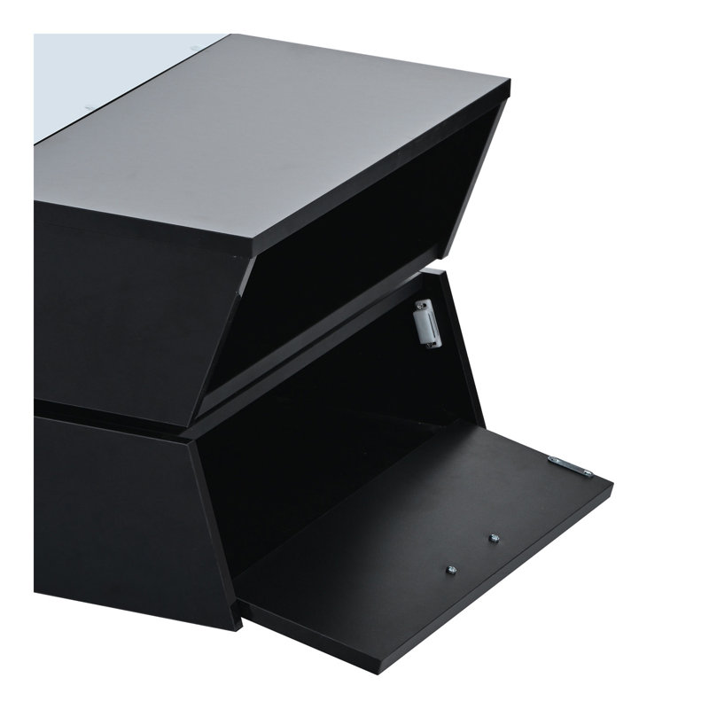 Table basse 6Mm, Noir