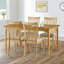 Side chair Set Rutland of Solid Wood
