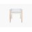 Natural-White Watsons Rubber Wood Loft Bed With Ladder & Reinforced Slat Support Platform-2108650808-2108650804