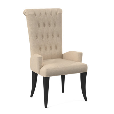 Gossamer 20'' H Tufted Beech Parsons Chair