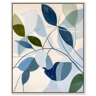 «Woven Botanicals I», art floral coloré par Art Remedy