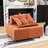 Modular Sectional Single Sofa, Armless Chair with Removable Back Cushion