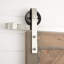 Signature Hardware Ando Single Bypass Barn Door Hardware Kit