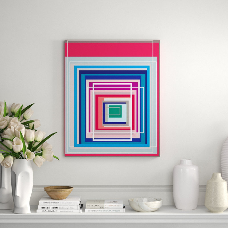 Color Blocks I Print by Guseul Park, Matte, 68" H x 54" W