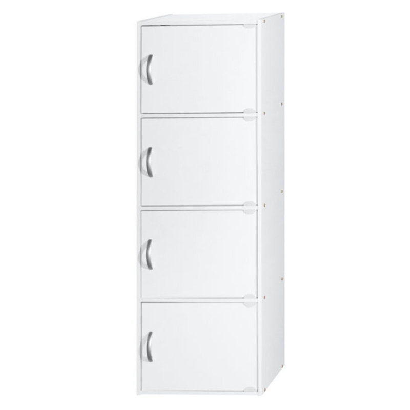 Armoire de rangement à 4 tablettes 