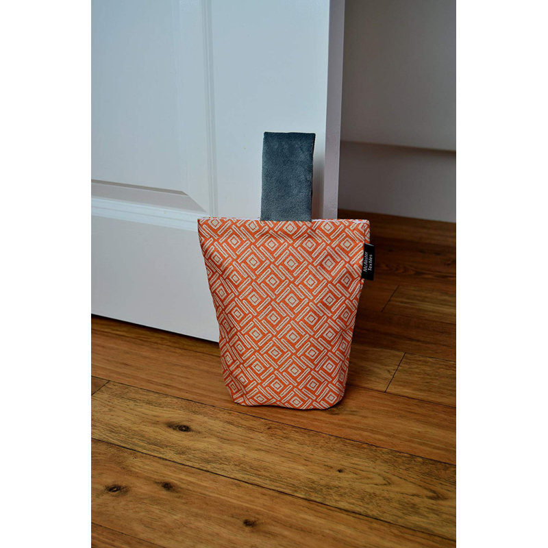 Zebedee Door Wedge, Orange/Dark Grey