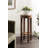 Avaria Modern Round Mango Wood Side Table-1261682150
