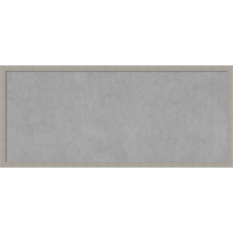 Tableau magnétique en métal Woodgrain, H 22 po x l 50 po