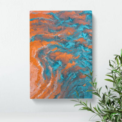 Invincible Abstract - Wrapped Canvas