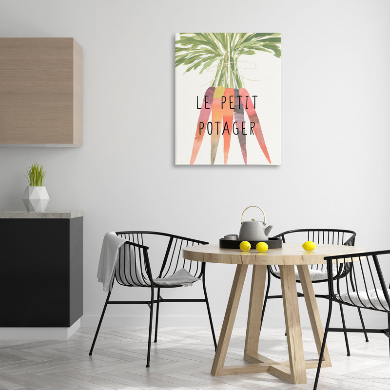 Art mural sur toile "Potager" par Annie Warren bp-821_CN, H 40 po x l 30 po