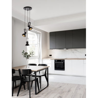 3 - Light Black Pendant