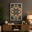 Mandala Symmetry Geometric - Wrapped Canvas-3145653-3145613