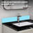 24'' W X 4'' D Marble Black Polished Backsplash Rectangular Vanity Top Back Splash for Bathroom Countertop