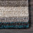 City Striped Shag Tufted Performance Brown/Teal/Blue Rug-2093349233