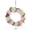 Handcrafted Faux Rose 30cm Wreath