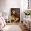 «King David with Harp Artwork», photos du Portrait royal de l'Ancien Testament, impression sur toile encadrée-123628181-123628186