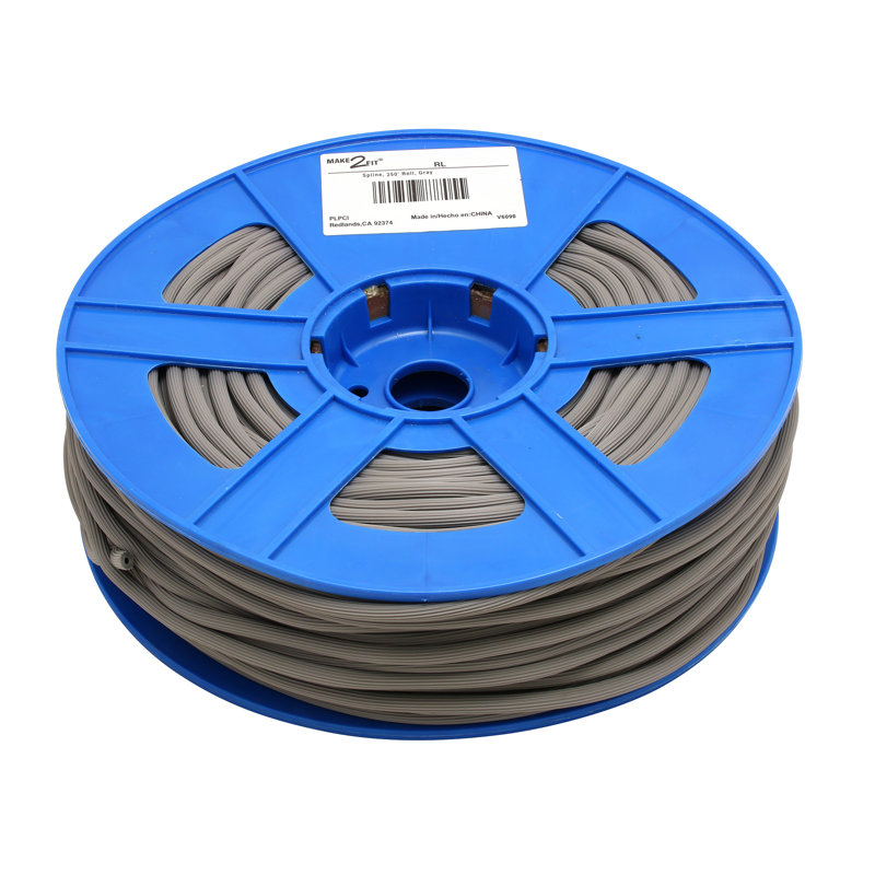 Spline de retenue Prime-Line, 8.8", Gris, 8.65"