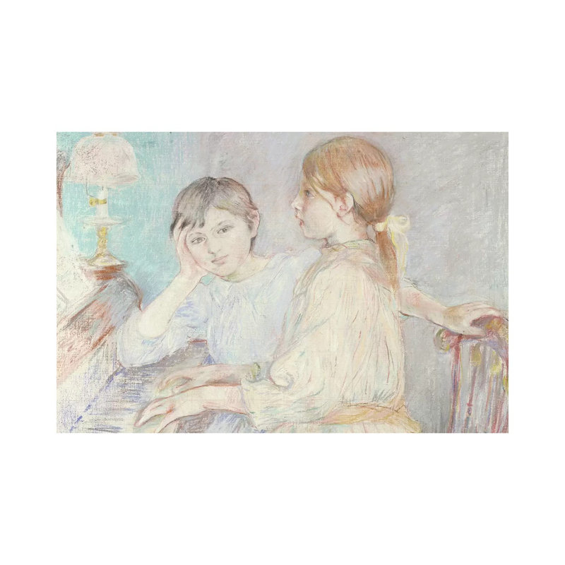 The Piano, 1888 1 Piece Wrapped Canvas Painting, 20.32cm H x 30.48cm W  x 1.91cm D