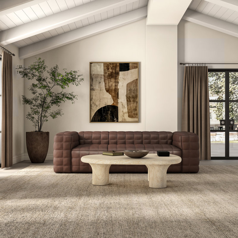 Callan Sofa Dark Brown, Dark Brown