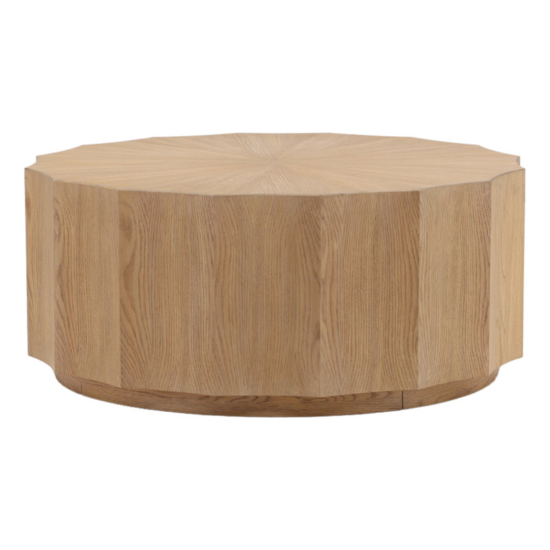 Tamsin Rubberwood Coffee Table, Natural