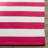 Brookvale Striped Hand-Woven Cotton Red/White Area Rug-62872749