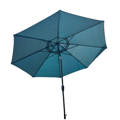 Comfort Classics Sunbrella aluminium de 10 pi de qualité supérieure. Parasol en schiste Market