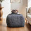 Pouf carré en laine de Nouvelle-Zélande-39903632