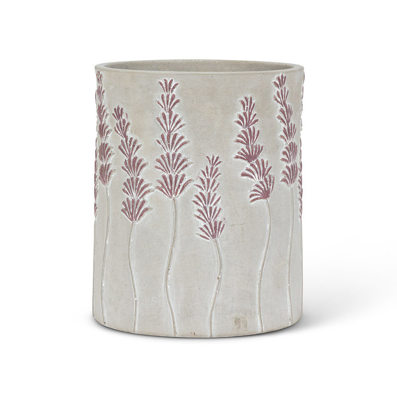 Vase de table en grès de 6,5 po Helfant