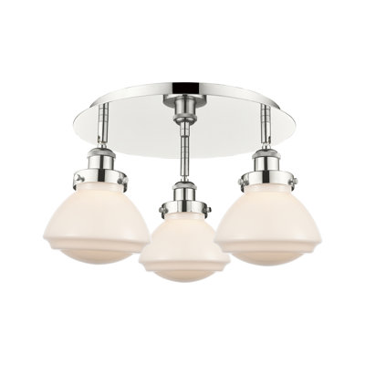 Almarosa Glass Flush Mount