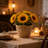 Woven Flower Pot Storage Basket