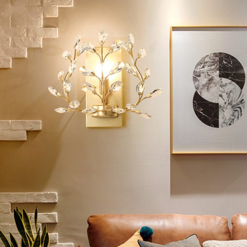 Anavela Wrought Iron Candle Wall Light