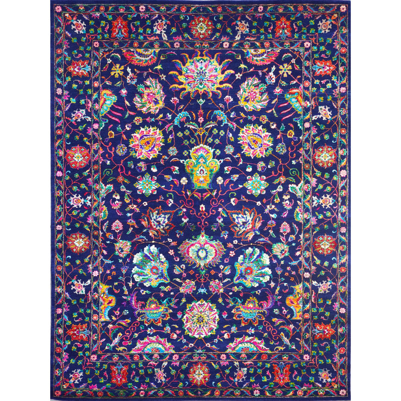 Hand Knotted Oriental Area Rug, Rectangle 9' x 12'