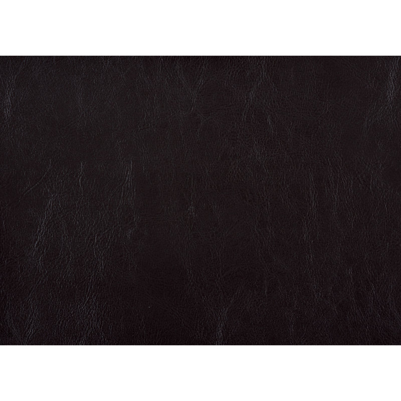 Chaises de salle à manger transitionnelles 2, placage de manguier, siège rembourré en similicuir, brun foncé, 38,2 po Hauteur du produit, 70% + 27% 3% structure en tissu Pu
