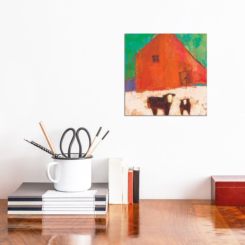 Baraboo Barn 1 Piece Wrapped Canvas Painting, 30.48cm H x 30.48cm W 1.9cm D
