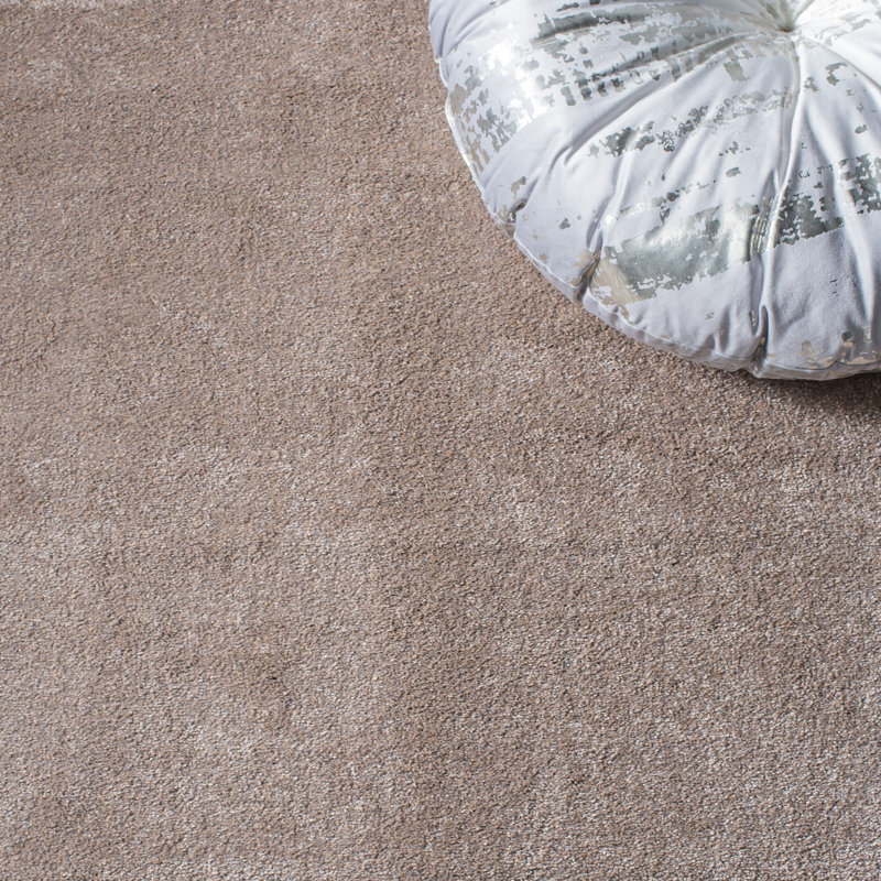 Estralita Taupe Area Rug, Square 6'7"