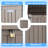 50 Gallon Outdoor Resin Deck Box with Lid-111941486