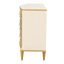 Commode carrée Scotts - champagne clair
