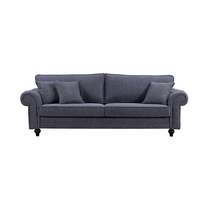 Sofa, 4, Blue