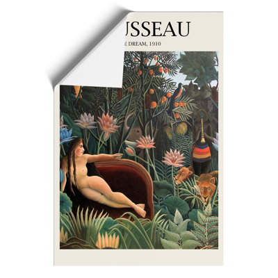 The Dream Print by Henri Rousseau - Frameless Print