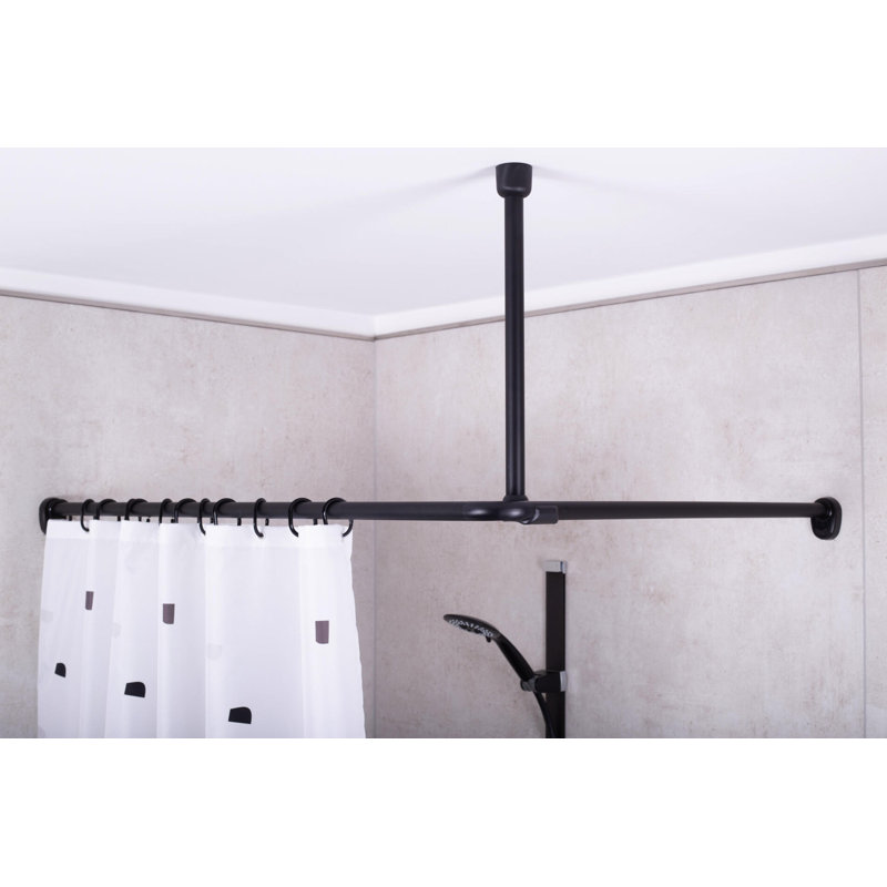 Vienna 3cm Straight Shower Curtain Rods