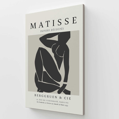 Matisse's Nude III en noir
