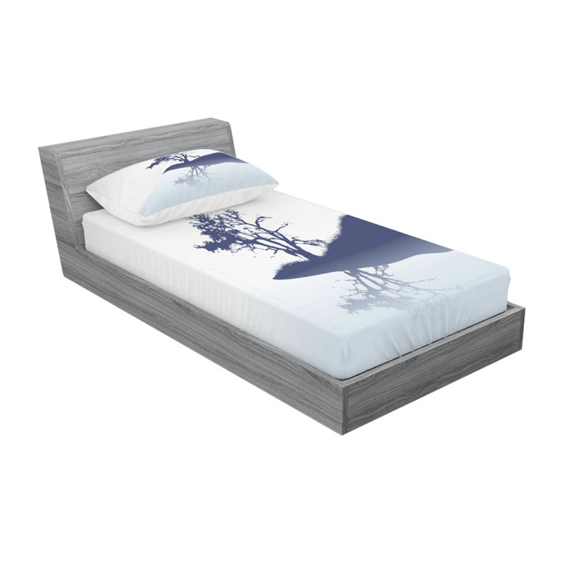 Microfiber Sheet Set, Twin XL Sheet Set with Fitted Sheet