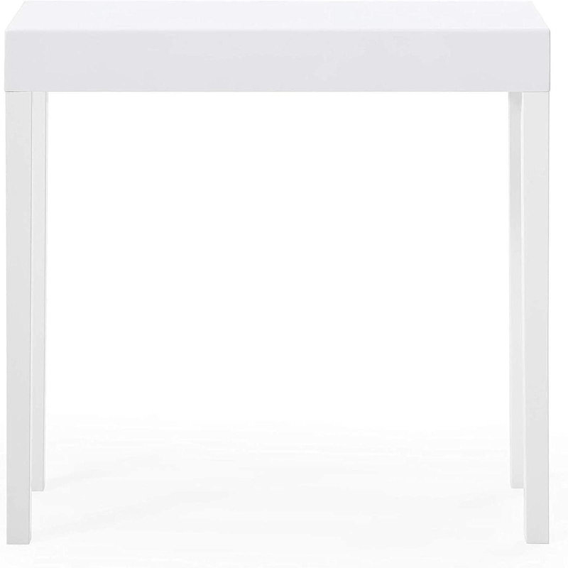Modern Amy Console Table, Sofa Table, White