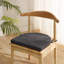Coussins de chaise d'intérieur haute densité en mousse à mémoire de forme avec attaches-102925747-86741188