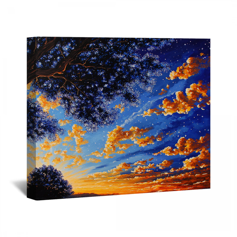 Décoration murale nature coucher de soleil coucher de soleil, H 11 po x l 14 po