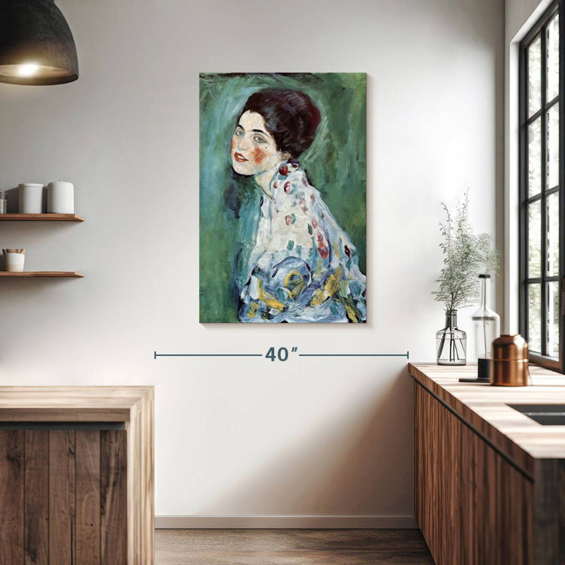 Leisha Portrait of a Lady 1916-1917, H 39 po x l 26 po